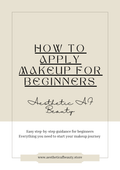 How to Apply Makeup for Beginners | Free Guide